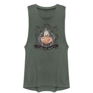 Snow White Green Muscle Tee